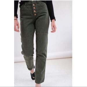 Carleen One-tone Jeans in Sage Sz 4